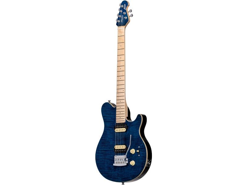Sterling by Music Man E-Gitarre Axis Flame Maple – Neptune Eine Innovation in der Gitarrengeschichte, die zum bekannten E-Gitarrenmodell wurde