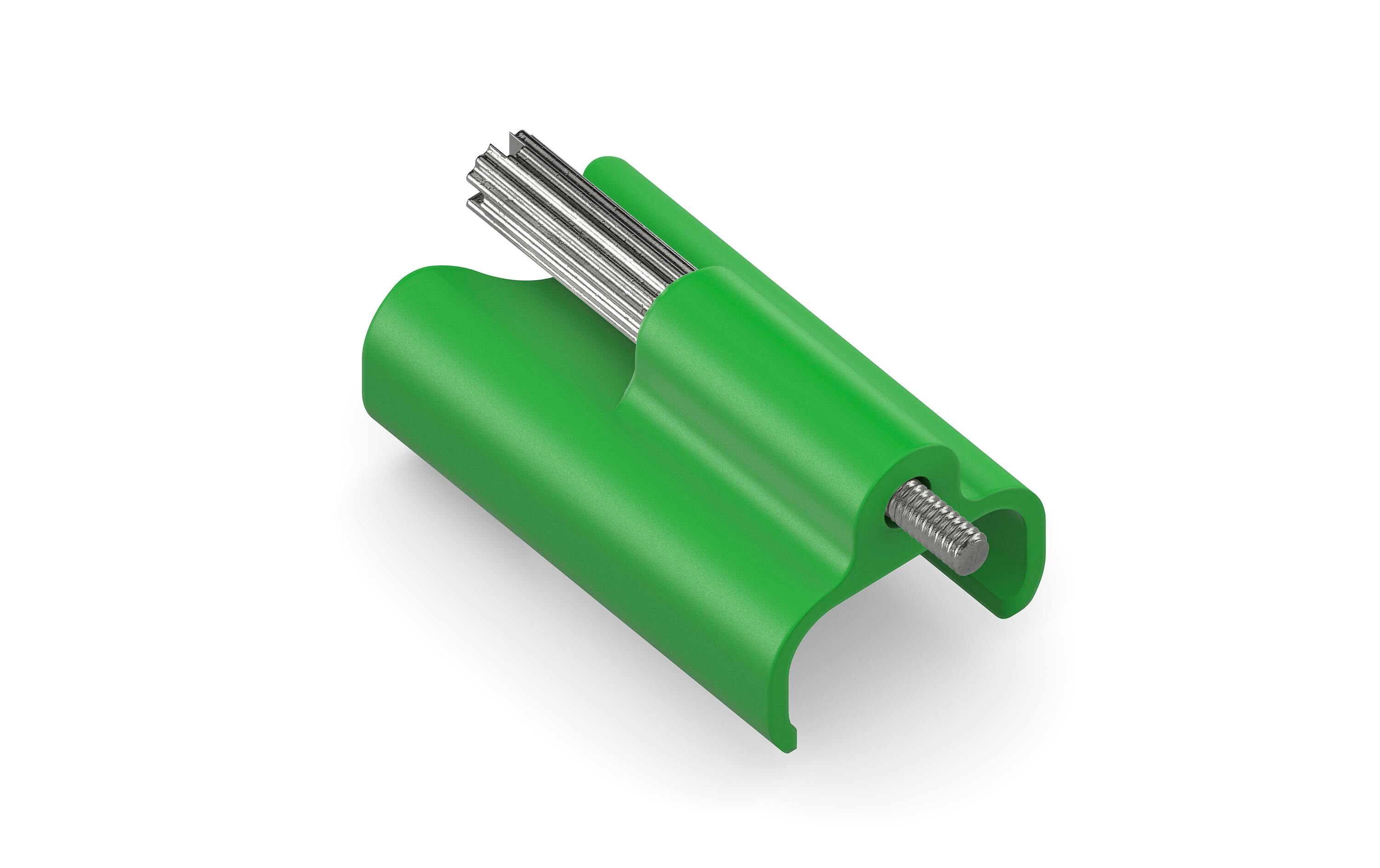 USB-C Verriegelungsclip 10 StückUSB-C True Locking System Clip – PureInstall – Grün, 10er-Set