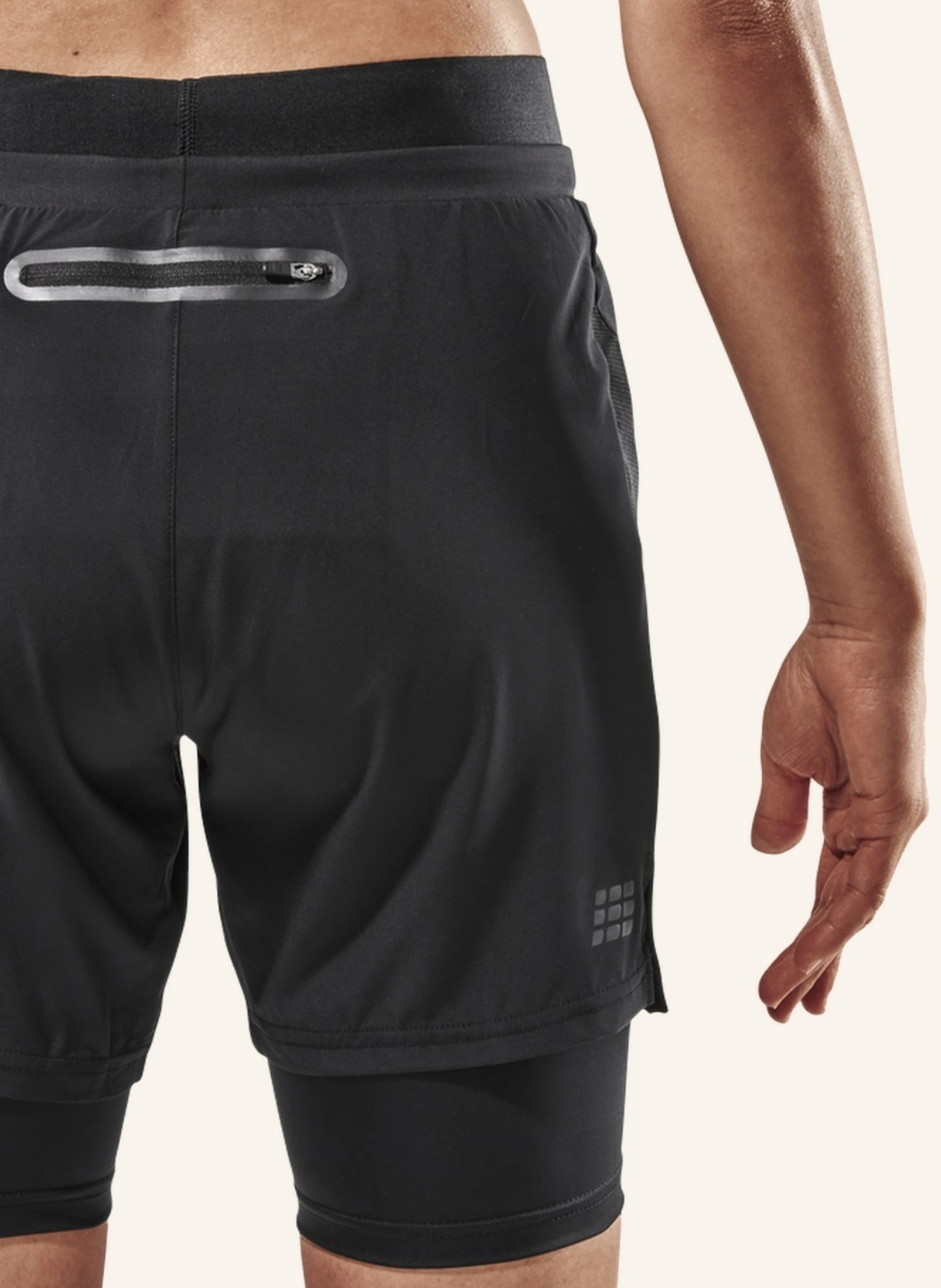 cep 2-in-1 Shorts TRAININGmit Kompression
