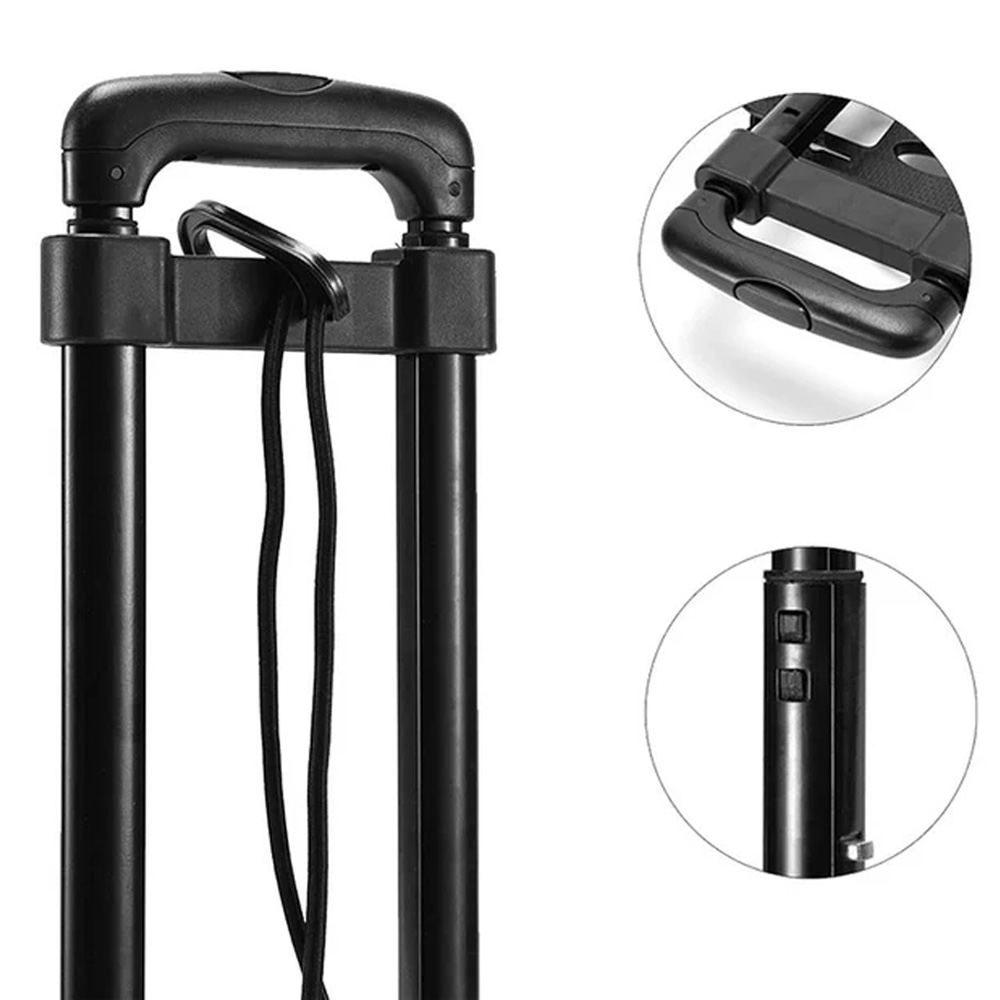 Chariot à main à roulettes pliable charge max 30kg