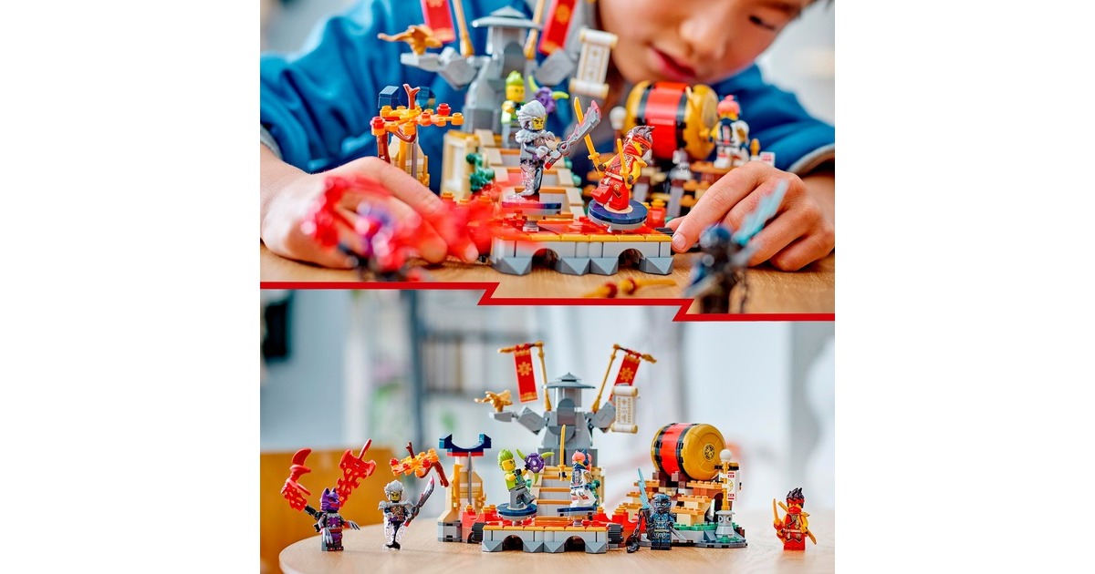 LEGONinjago - Toernooi gevechtsarena Constructiespeelgoed  (71818)