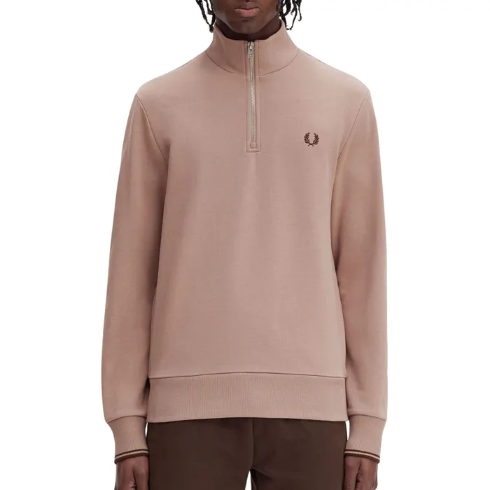 Fred Perry Half Zip Sweatshirt Heren