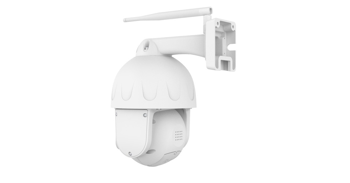FoscamSD8P, 4K/8MP Dual-Band WiFi PTZ buiten beveiligingscamera  (Wit)