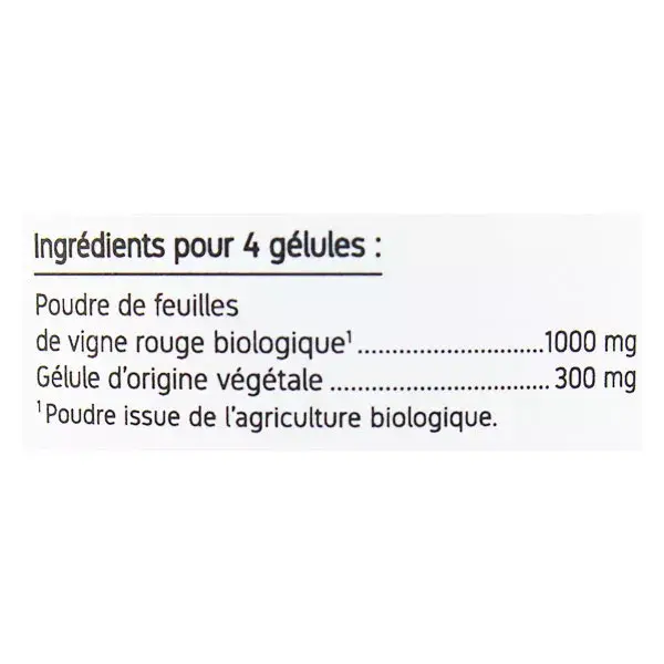 Nat & Form Suco de Videira Tinto Orgânico e Ecológico - 200 cápsulas