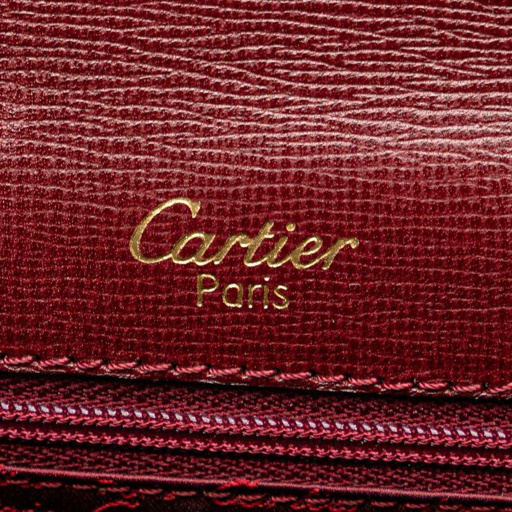 Cartier Vintage Cartier Handbag Red