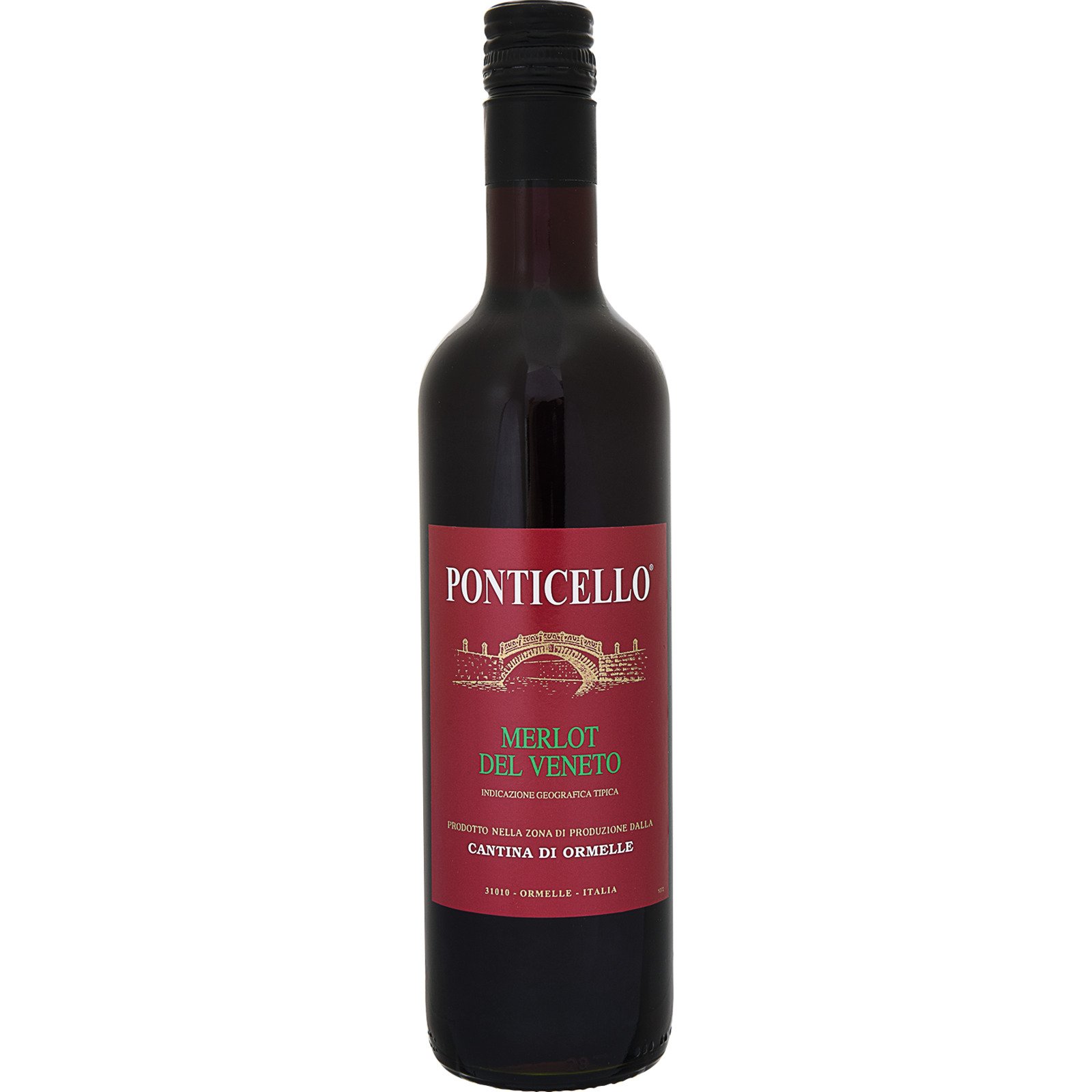 Ponticello Merlot Piave DOC 50 cl