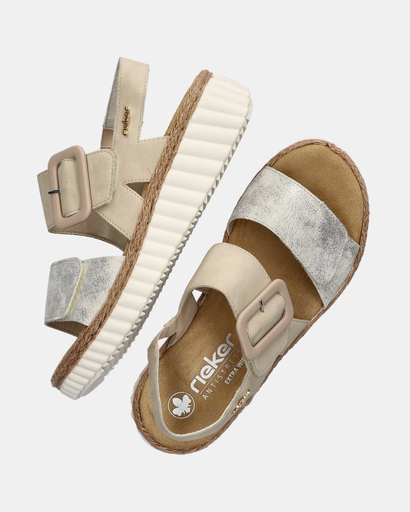 Rieker Sandalen  - beige