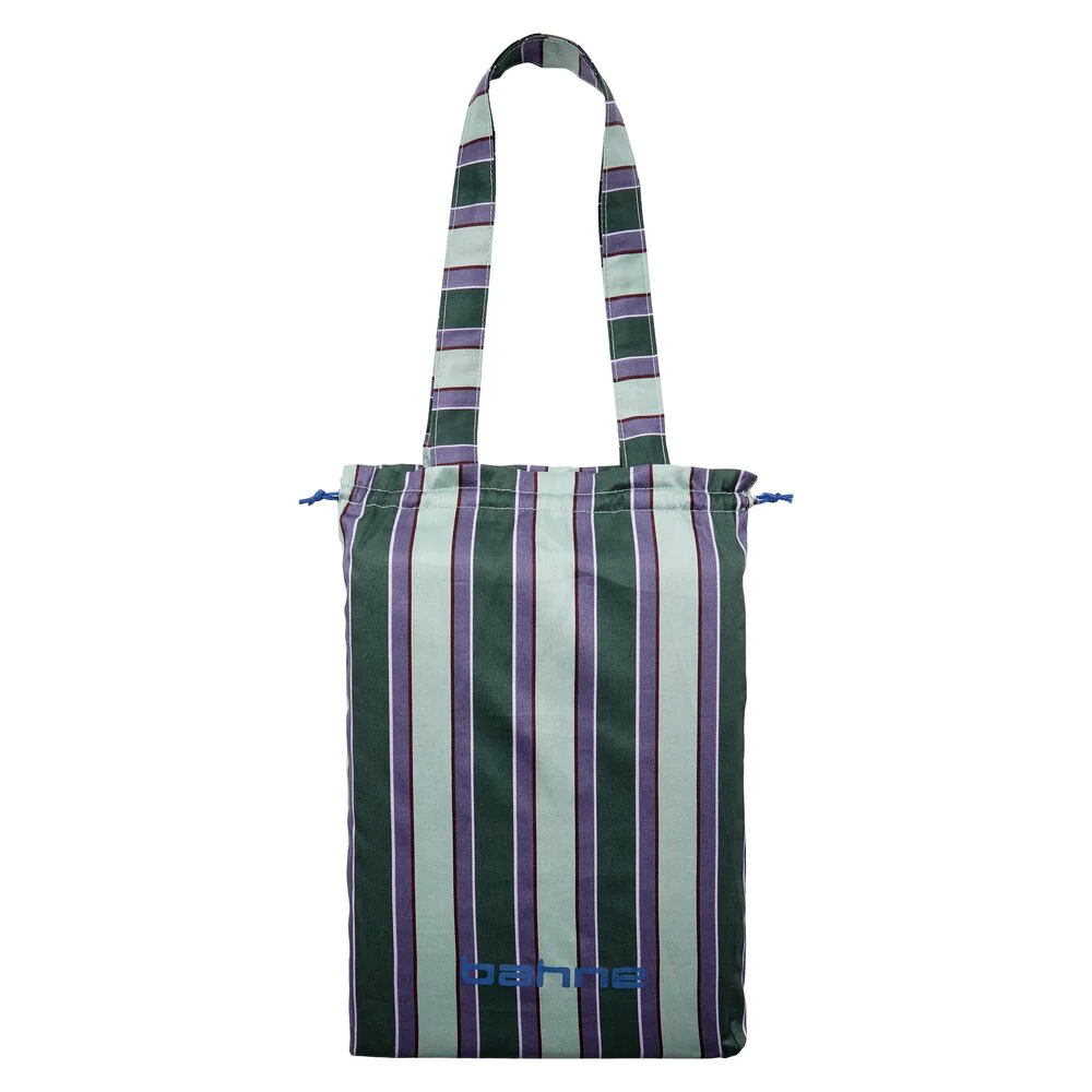 Bahne Interior  Balanced Stripe sengetøj - grøn/lavendel