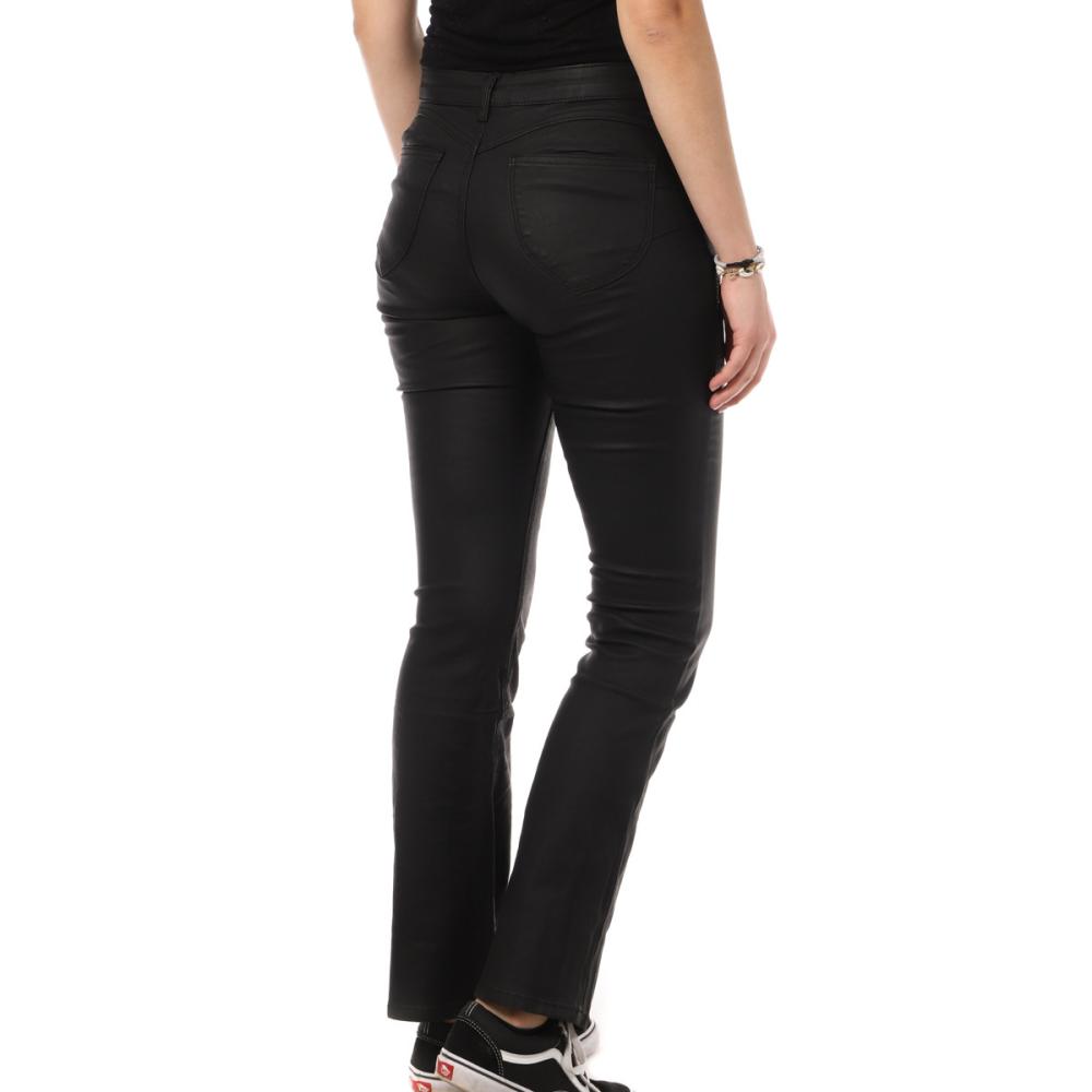 Monday Premium Pantalon Noir Enduit Femme Monday Premium 971