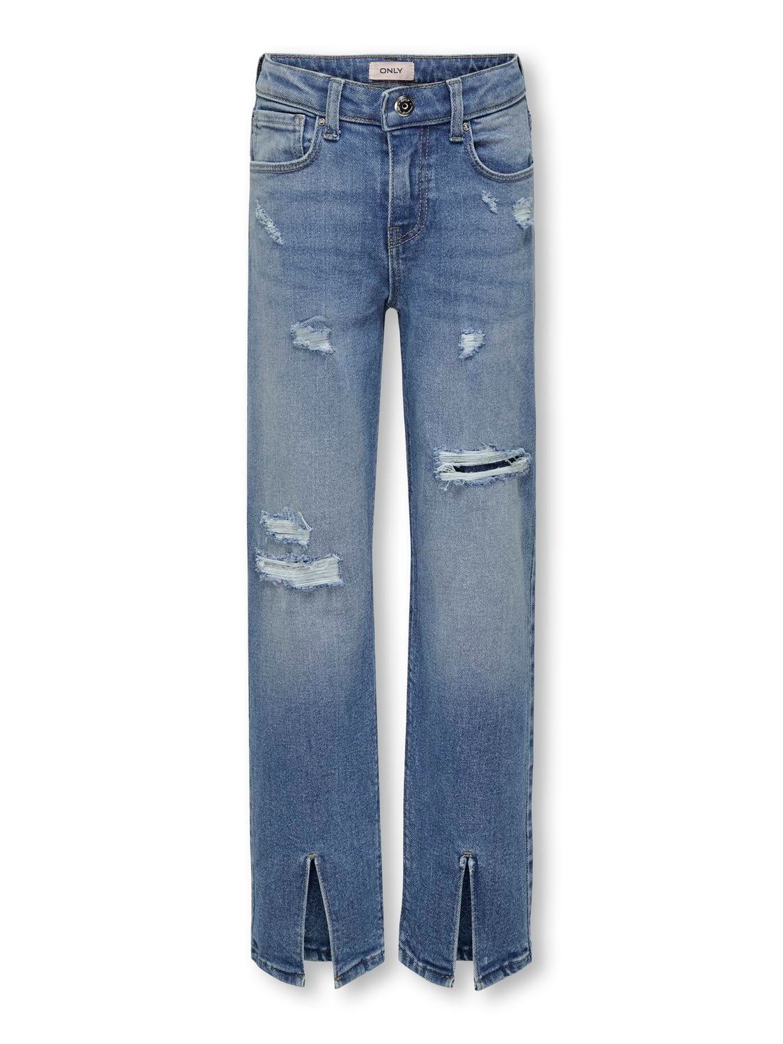 KOGASTRID Weiter Beinschnitt Jeans Medium Blue Denim
