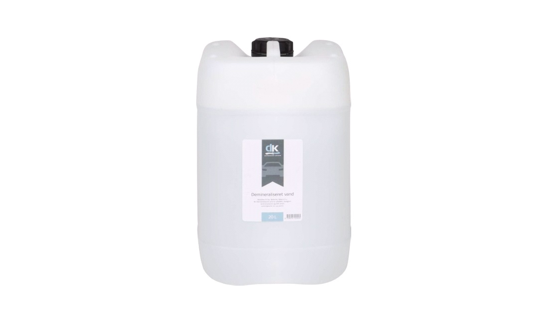 Demineraliseret vand, 20 liter