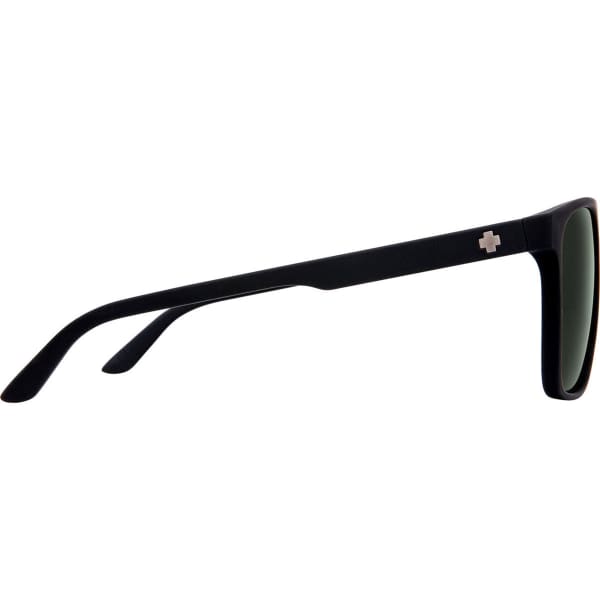 Lunette de soleil lifestyle SPY CZAR SOFT MATTE BLACK HAPPY GRAY GREEN
