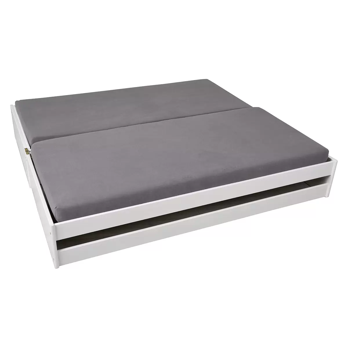 Funktionsbett Lotar 90x200 weiss