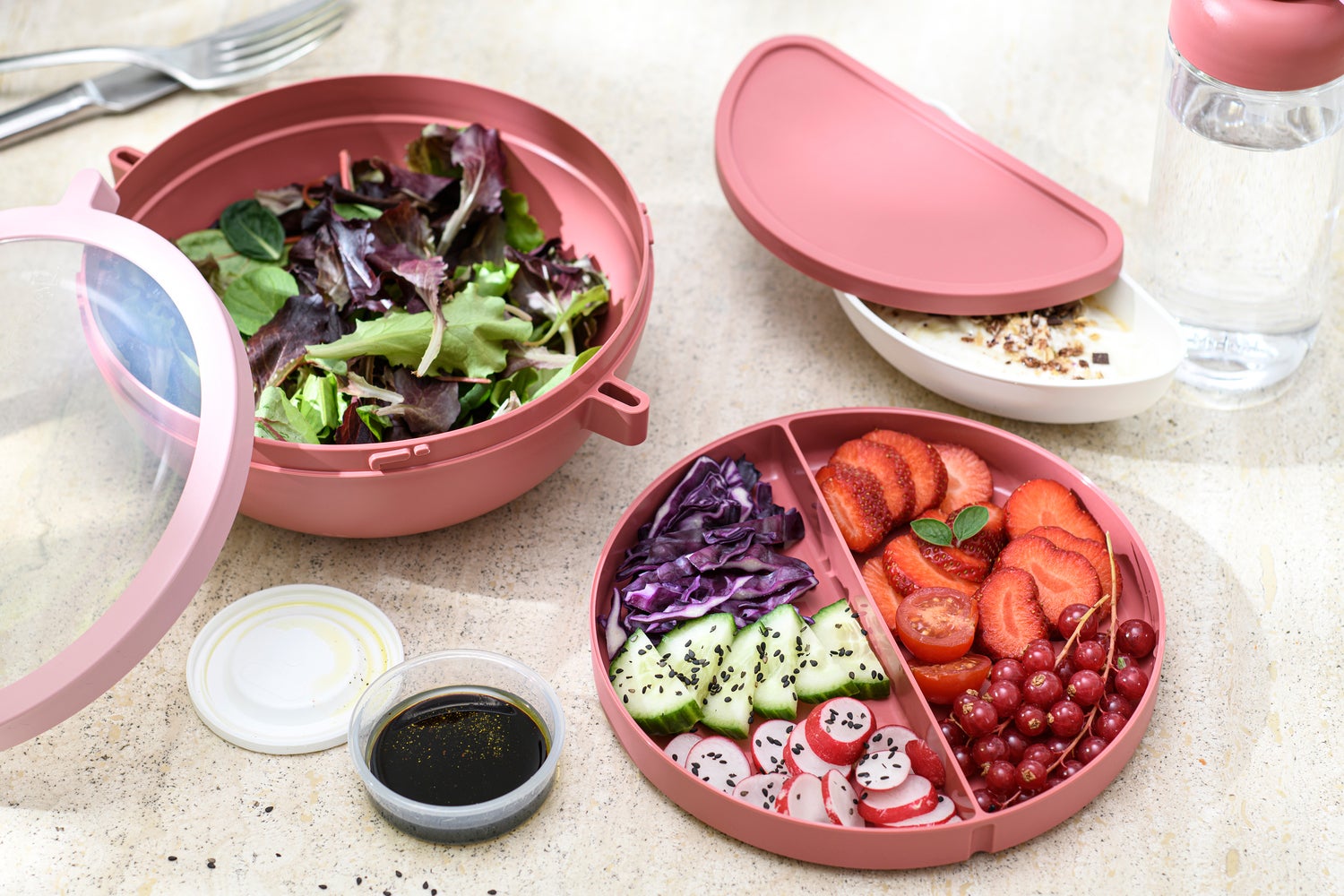 Mepal Bento lunchbox Vita blauw 24 x 20,7 x 8,5 cm