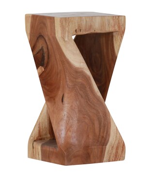 INTERhome Hocker NATURE 30 x 60 cm braun