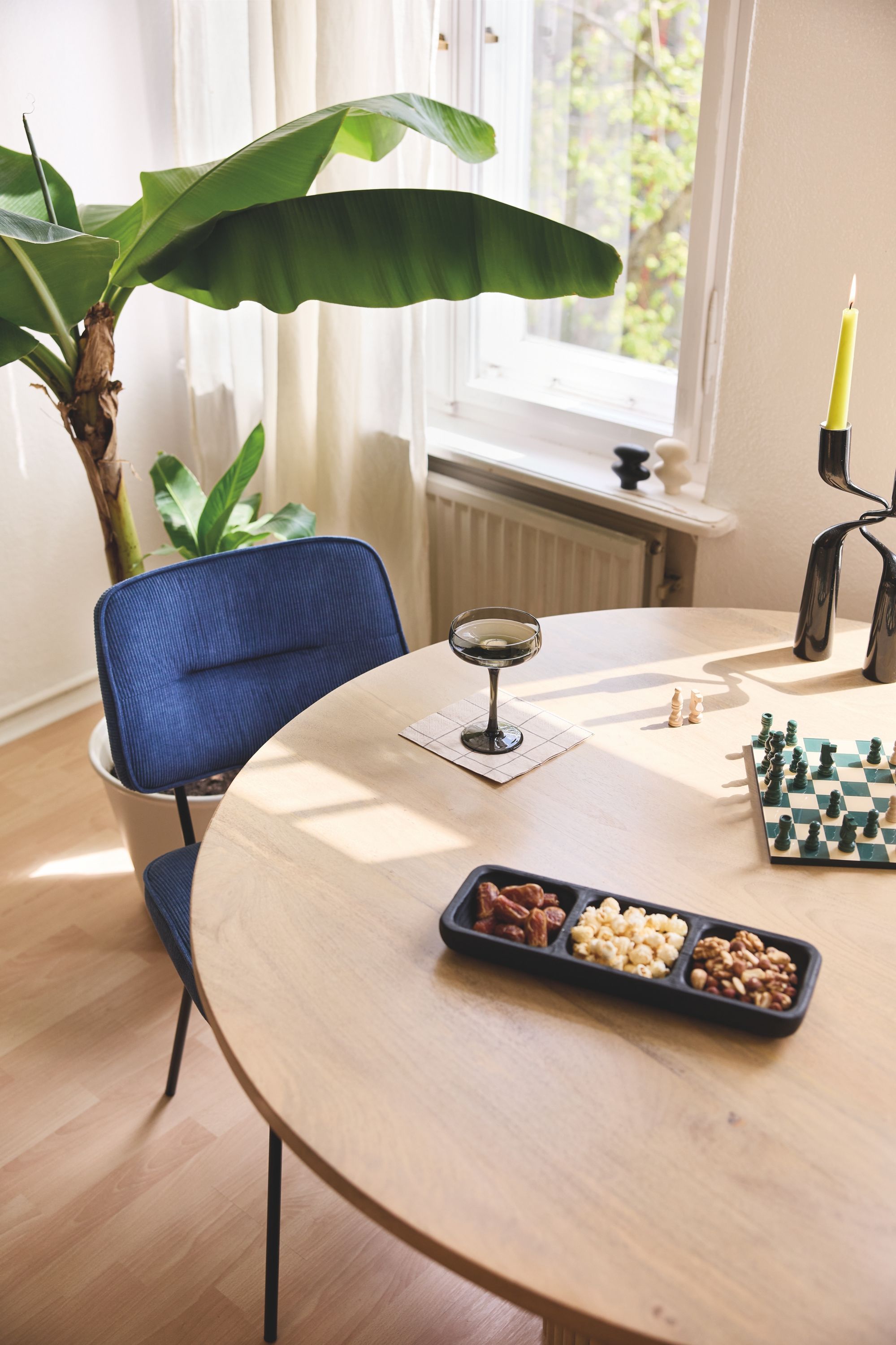 Esstisch 120x120cm Mangoholz Speisetisch Küchentisch Wohnzimmer Tisch rund