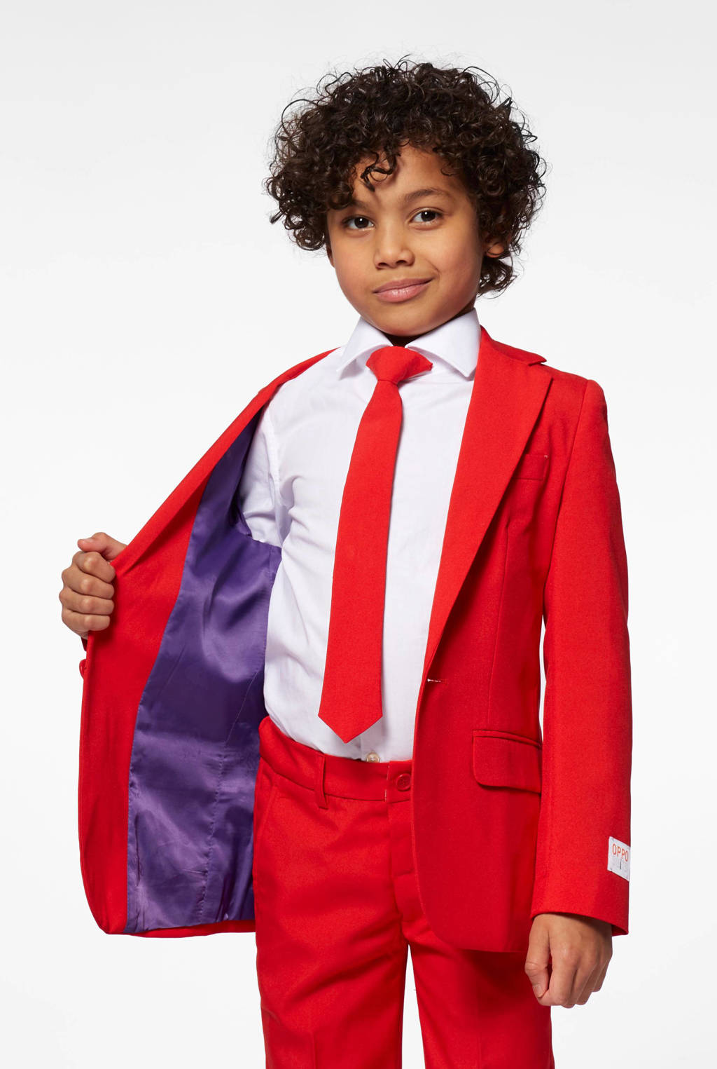 OppoSuits kostuum Red Devil felrood