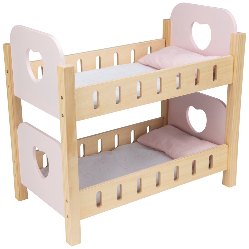 Etagenbett „Dimples Wooden Love Heart“