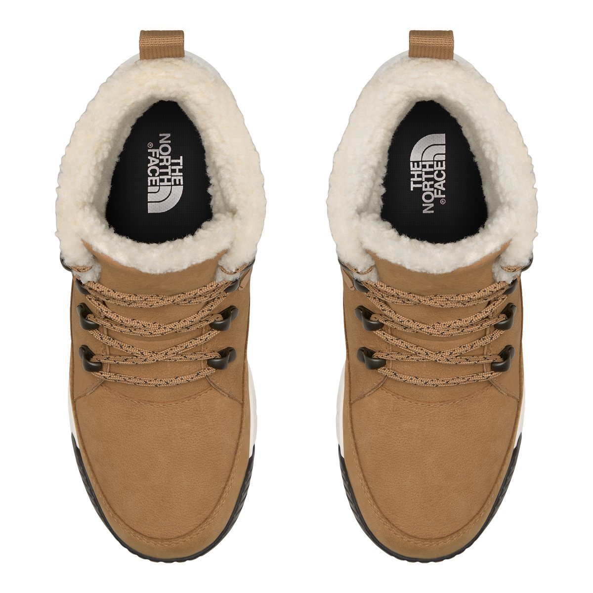 THE NORTH FACE-Sierra_mid-Bottines d'hiver - Talon plat - Beige Foncé