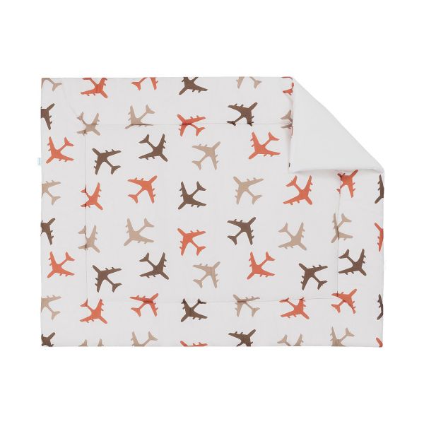 Bink Bedding Planes Boxkleed Blauw 80 x 100 cm