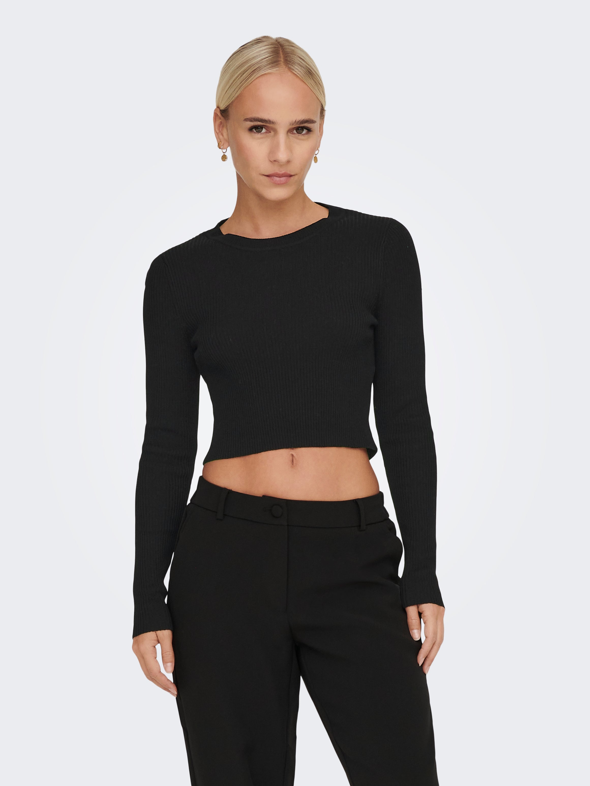 ONLMEDDI Strickpullover Black