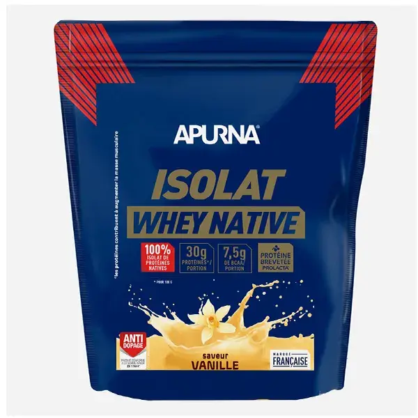 Apurna Isolate Whey Native Baunilha 720g