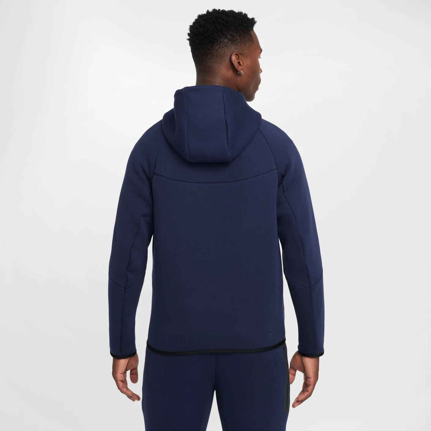 Nike Tech Fleece Sportswear Trainingspak Donkerblauw Zwart