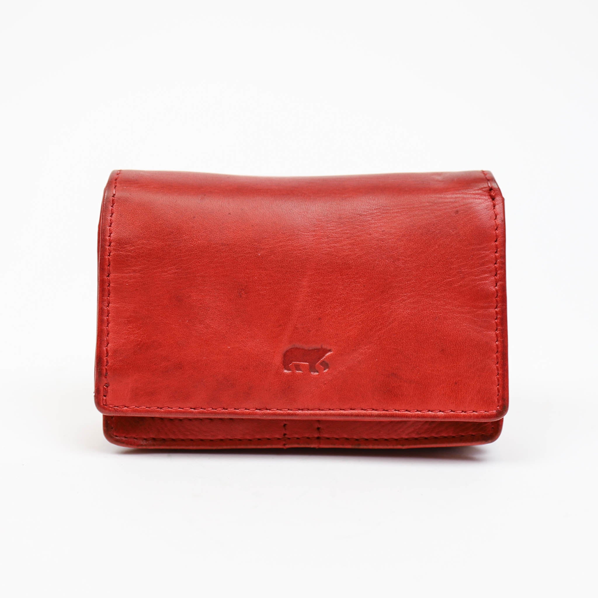 Overslag portemonnee 'Nina' rood Rood