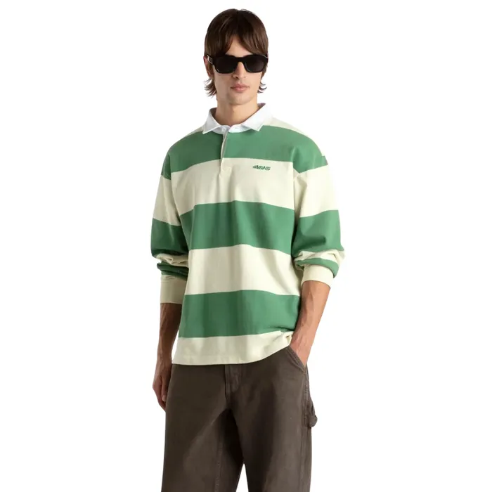 Vans Ward Stripe Rugby Sweater Heren