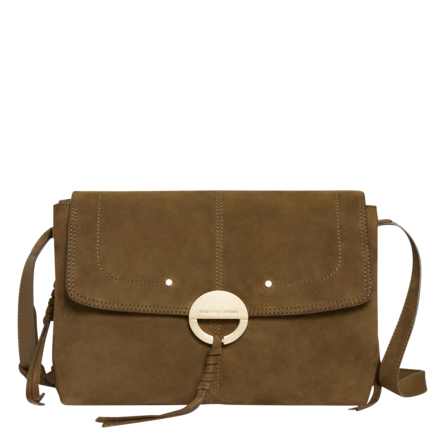 OTHILIA - Sac bandoulière en suède | Vert
