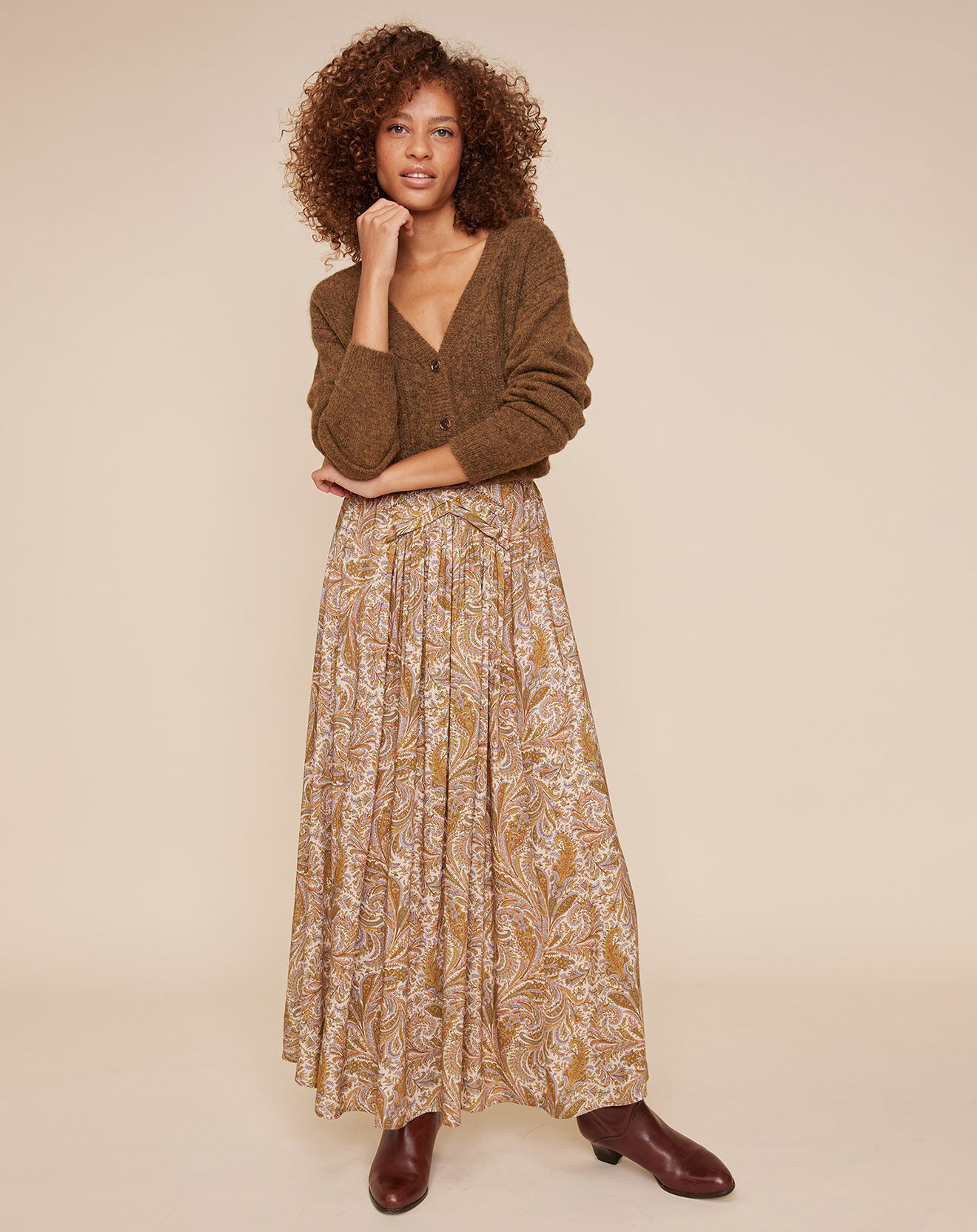 Louizon Jupe Nolucia beige
