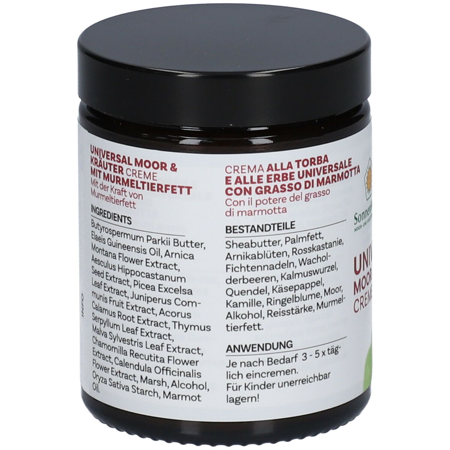 SonnenMoor® UNIVERSAL MOOR & KRÄUTER Creme