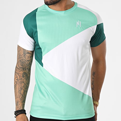 Tee Shirt 045 Jaune Blanc Vert