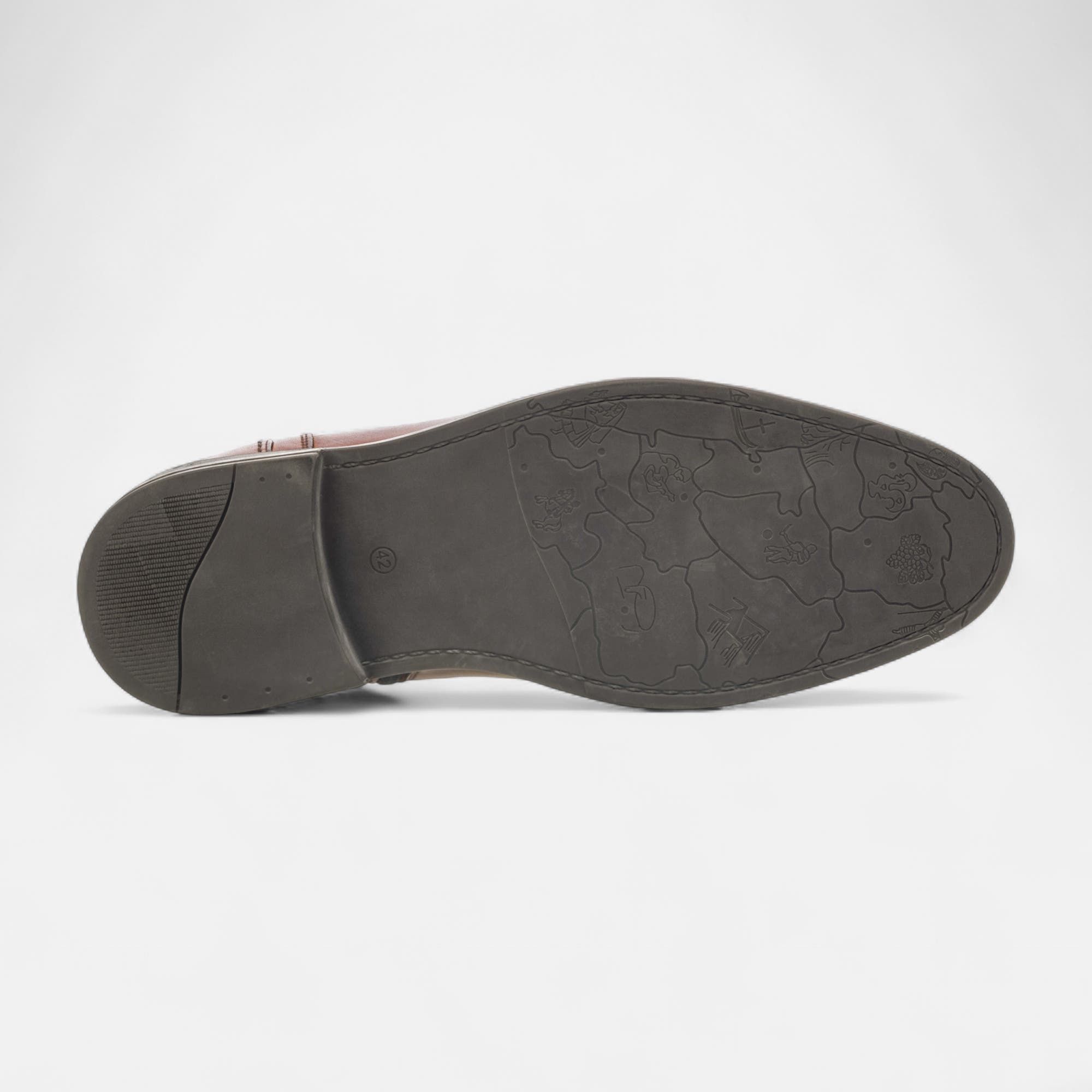 Boots chelsea Homme en cuir cognac