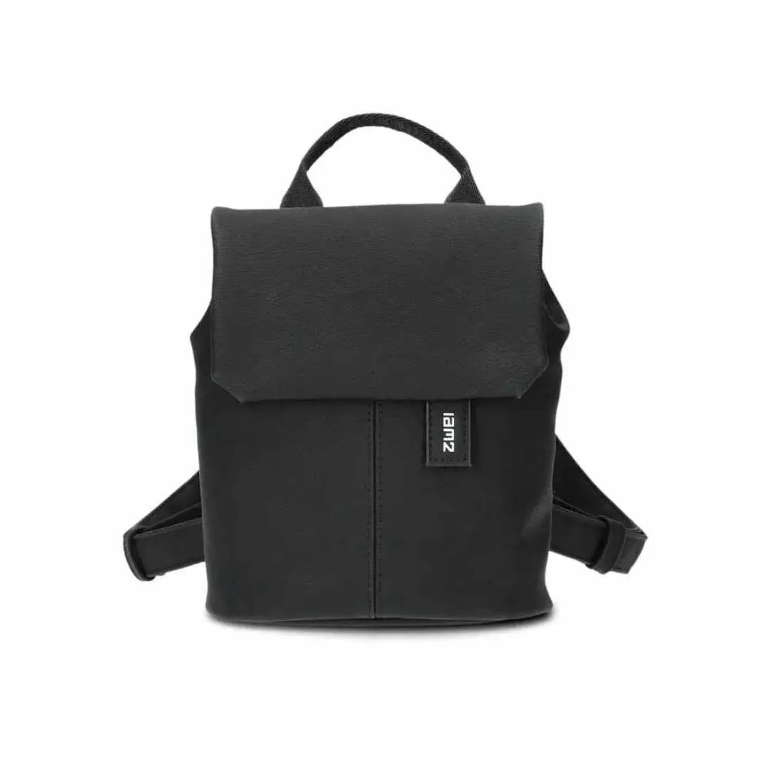 ZWEI Rucksack Schwarz Lederimitat