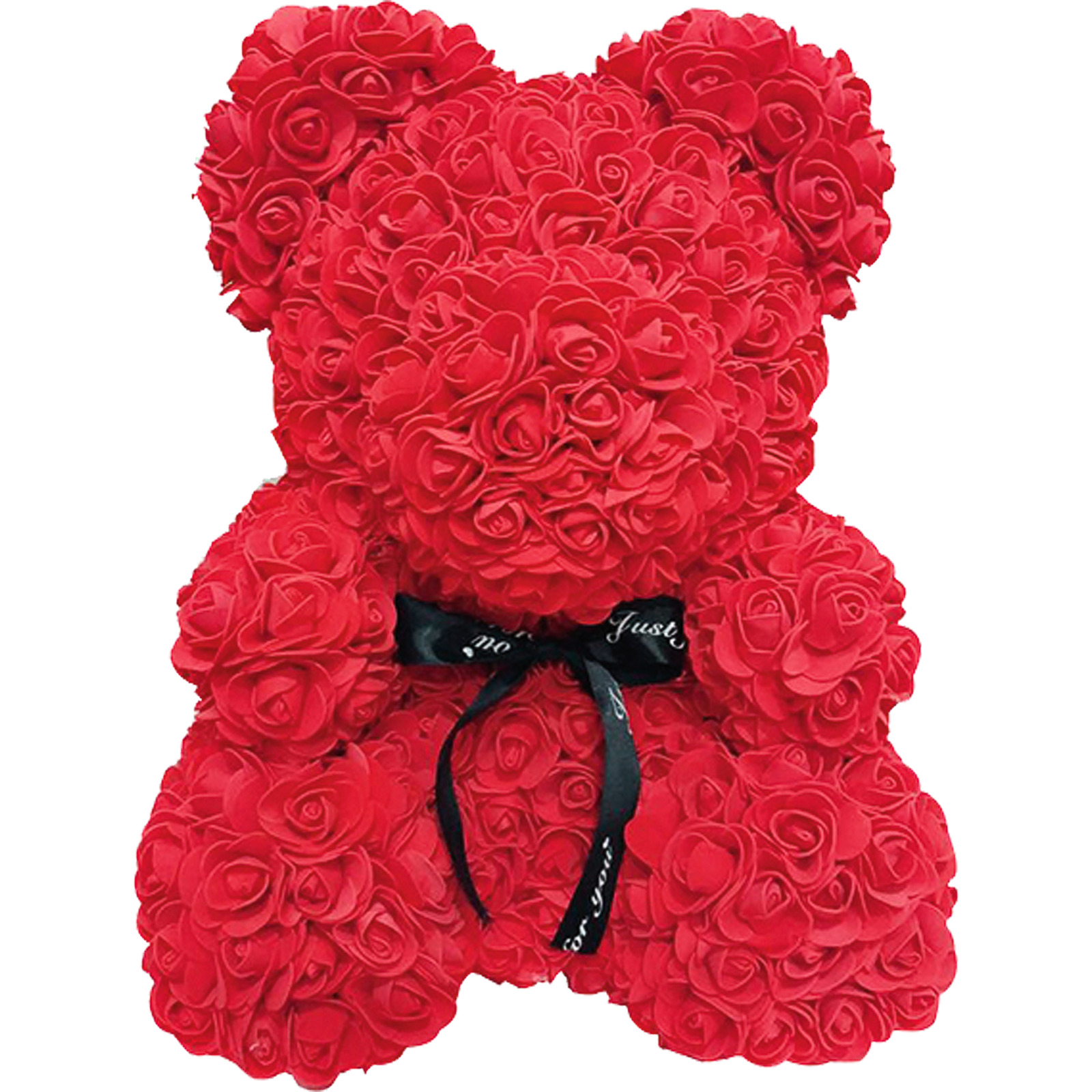 Rosen-Bär 20 x 28 cm rot