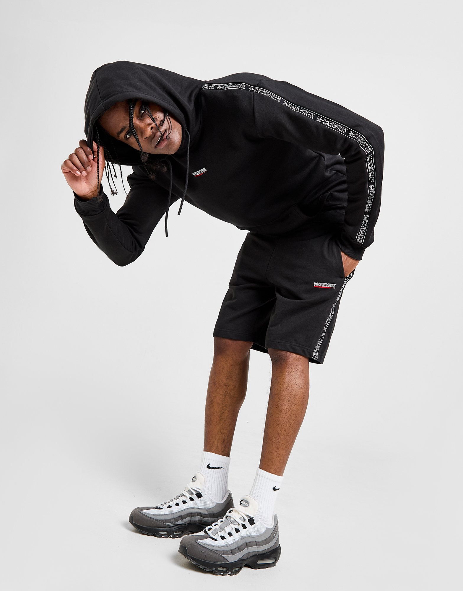 McKenzie Ensemble Sweat à Capuche/Short Essential Tape Homme