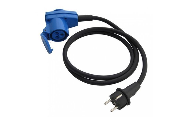 CEE Adapter Winkelkupplung Schutzkontaktstecker
