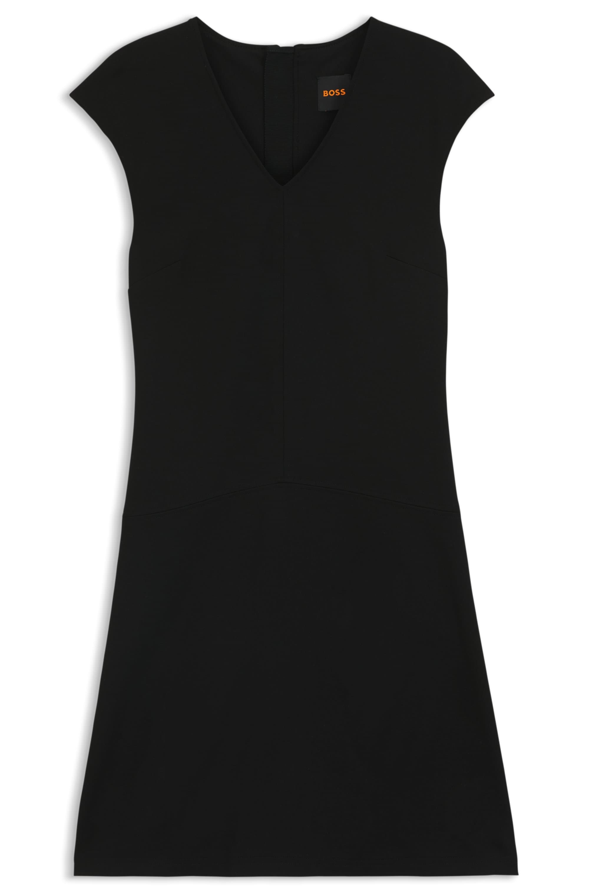 BOSS ORANGE A-Linien-Kleid »Duttina Premium Damenmode« in Punto Milano Qualität