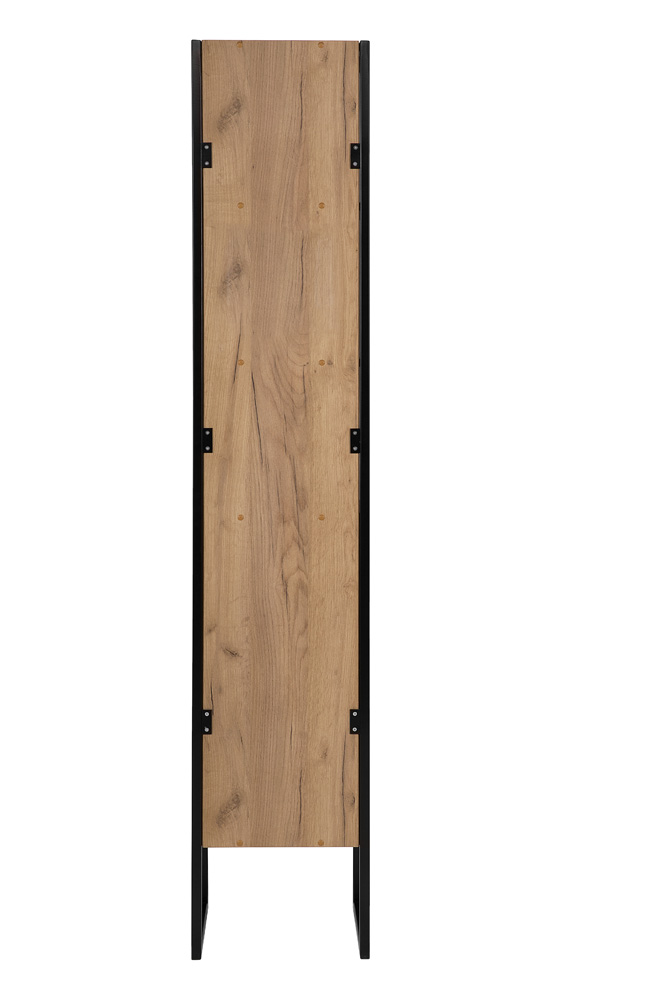 Comad Brooklin 800 FSC kolomkast 185cm eiken/zwart