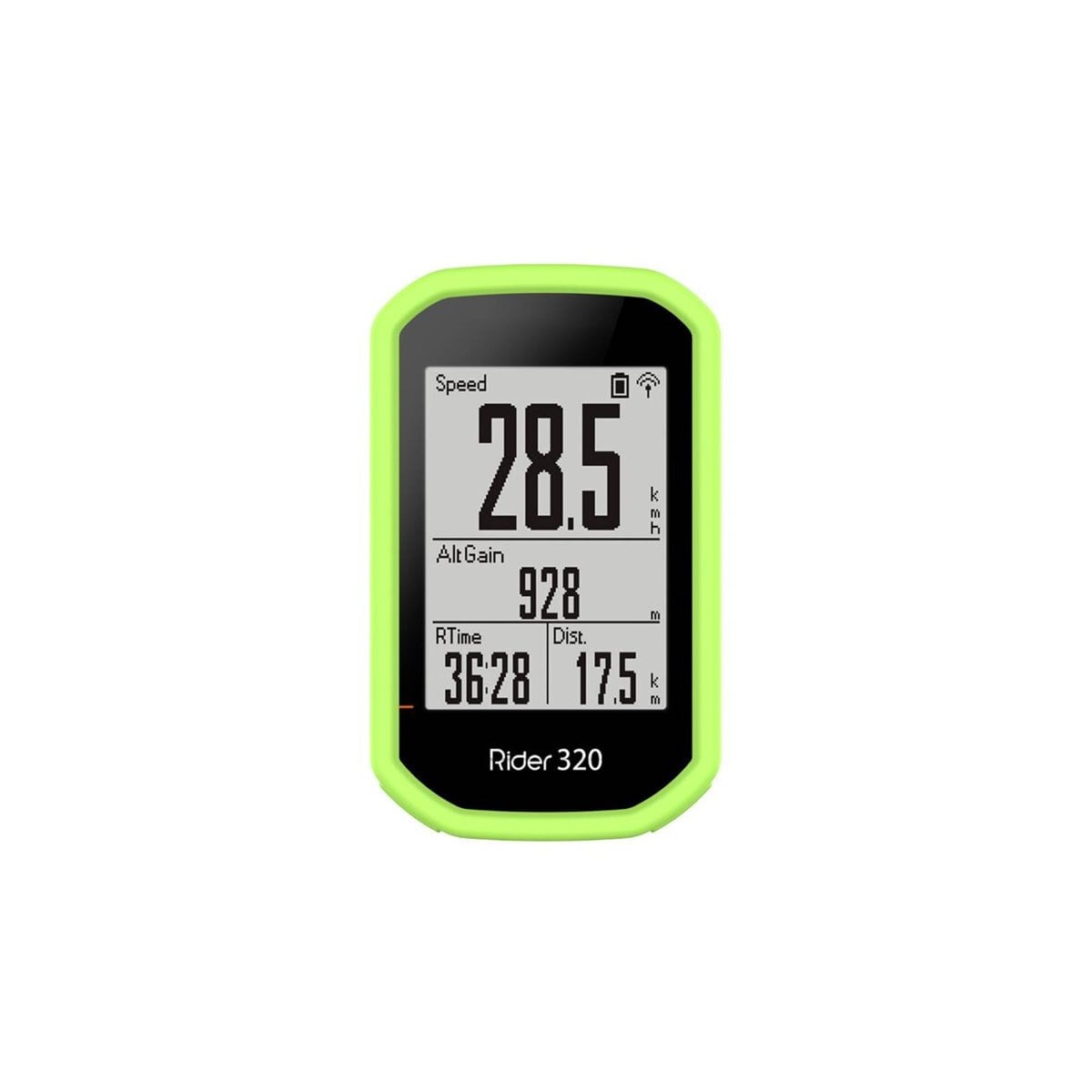 Silikon deksel Bryton Rider 320 T - Lime
