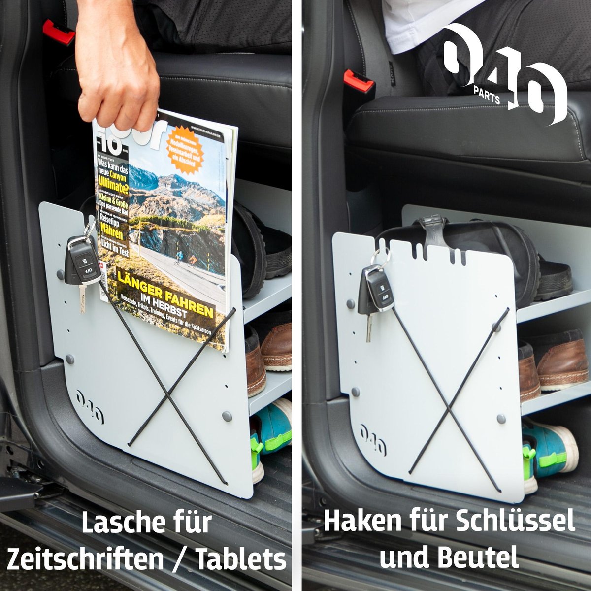 040 Parts Grey schoenenrek - VW T5 T6 T6.1
