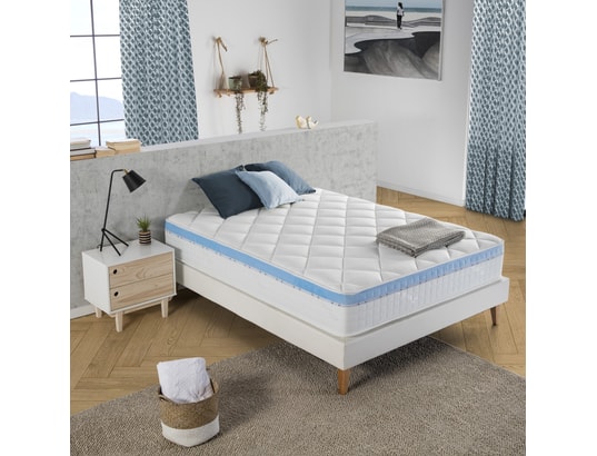 MARCKONFORT - Matelas à mémoire de forme gel active 160x200, 25cm épaisseu...