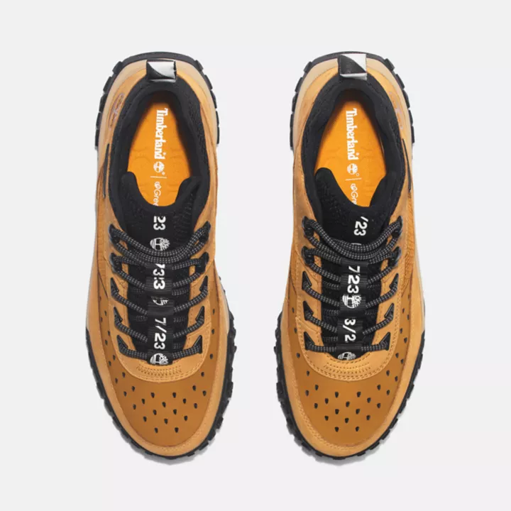 Basket Motion 6 Greenstride pour homme en jaune