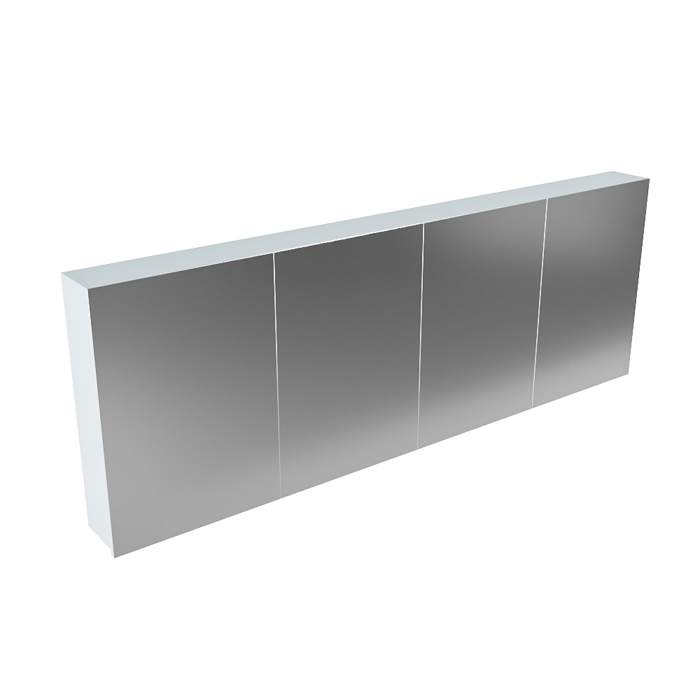 Mondiaz Cubb spiegelkast 200x70x16cm clay met 4 deuren