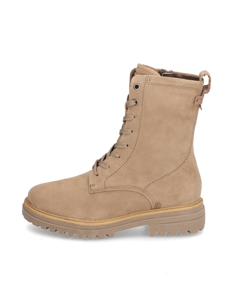 Veloursleder Schnürboot