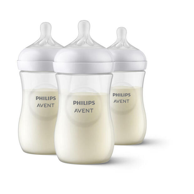 Lot de 3 Biberons Natural 260 ML - AVENT