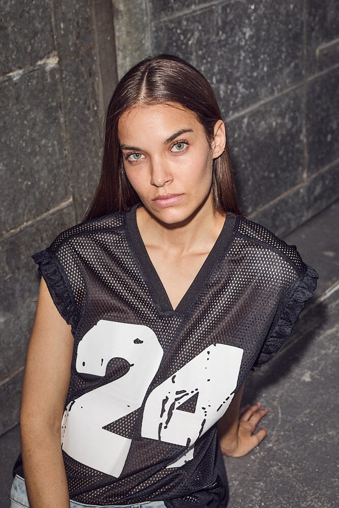 Haute L'Amitié Drift Frill V-24 Top HL10306