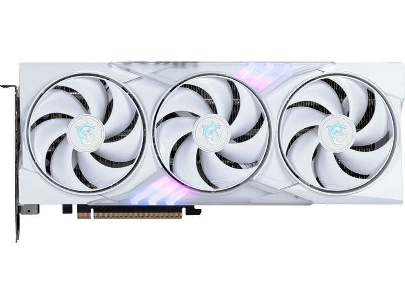 MSI Grafikkarte GeForce RTX 5060 TI 16G GAMING TRIO OC WEIS Die GAMING TRIO liefert eine starke Leistung sowohl beim Gaming als auch bei der Erstellung von Inhalten
