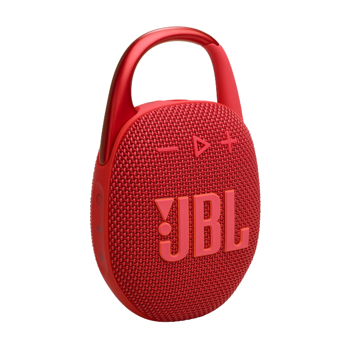 JBL - Clip5 Portable Bluetooth Speaker - Red